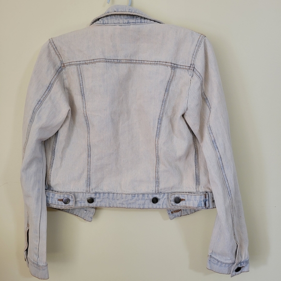 Paper Doll cropped Y2k Jean jacket, size S - Picture 3 of 9